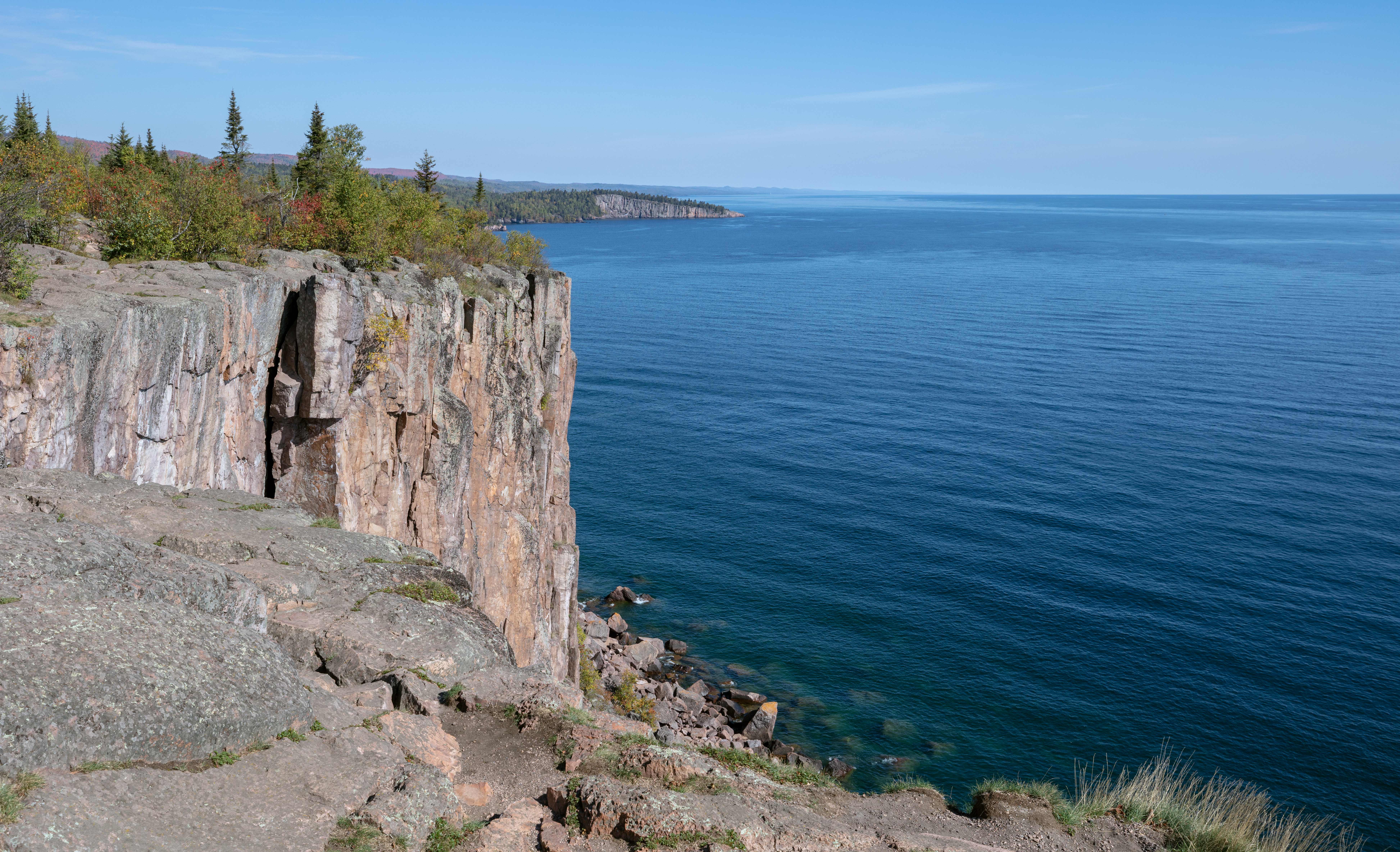 Palisade Head overlooking Lake Superior